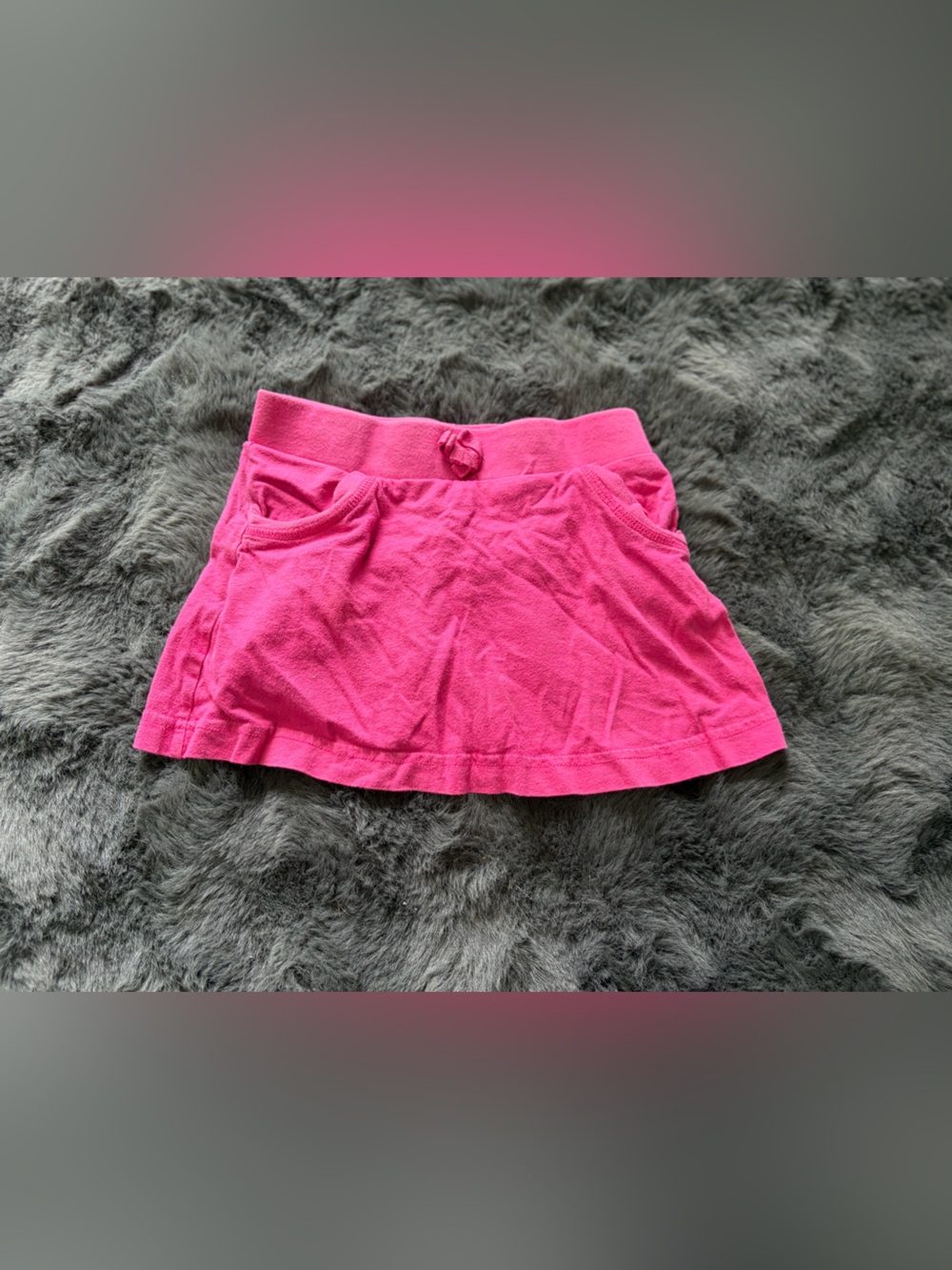 GIRLS Hot Pink Elastic Waist Shorts 5/6